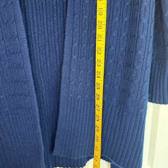 Theory Cashmere Belted Cardigan - Picture 4 of 11